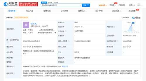 貴人鳥在海南成立貿(mào)易公司,經(jīng)營范圍含初級農(nóng)產(chǎn)品收購